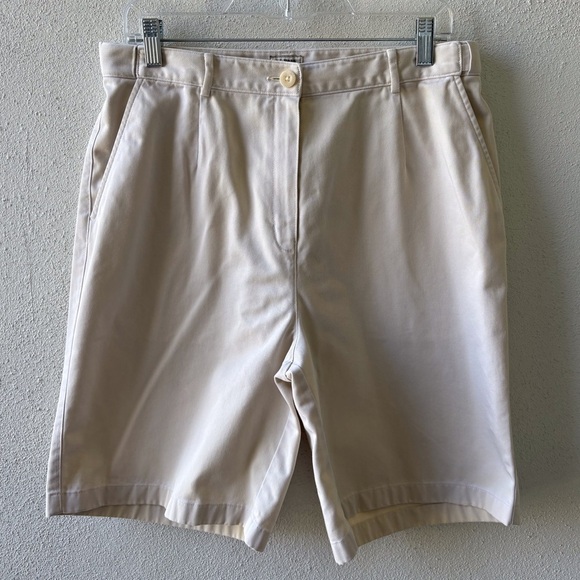 L.L. Bean Original Fit Size 14 Women 100% Cotton Summer Outdoors Vacation Beach - Picture 1 of 13